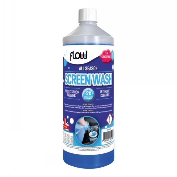 Flow Screen Wash Concentrate 1 Litre