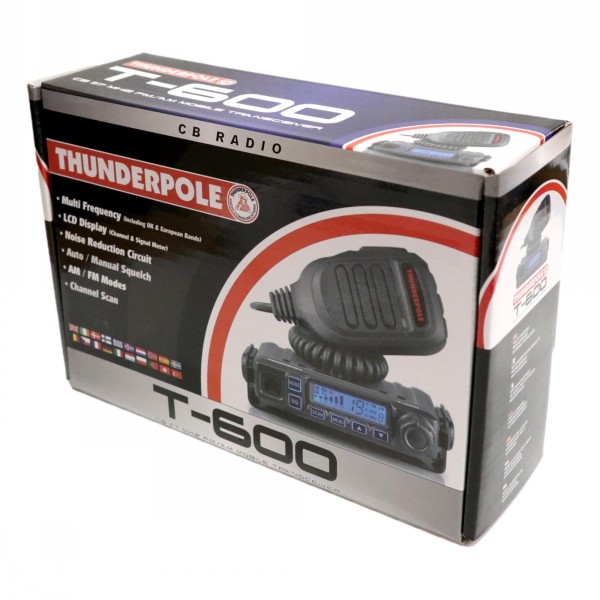 CB Radio Thunderpole T-600 AM/FM 12v - Image 3