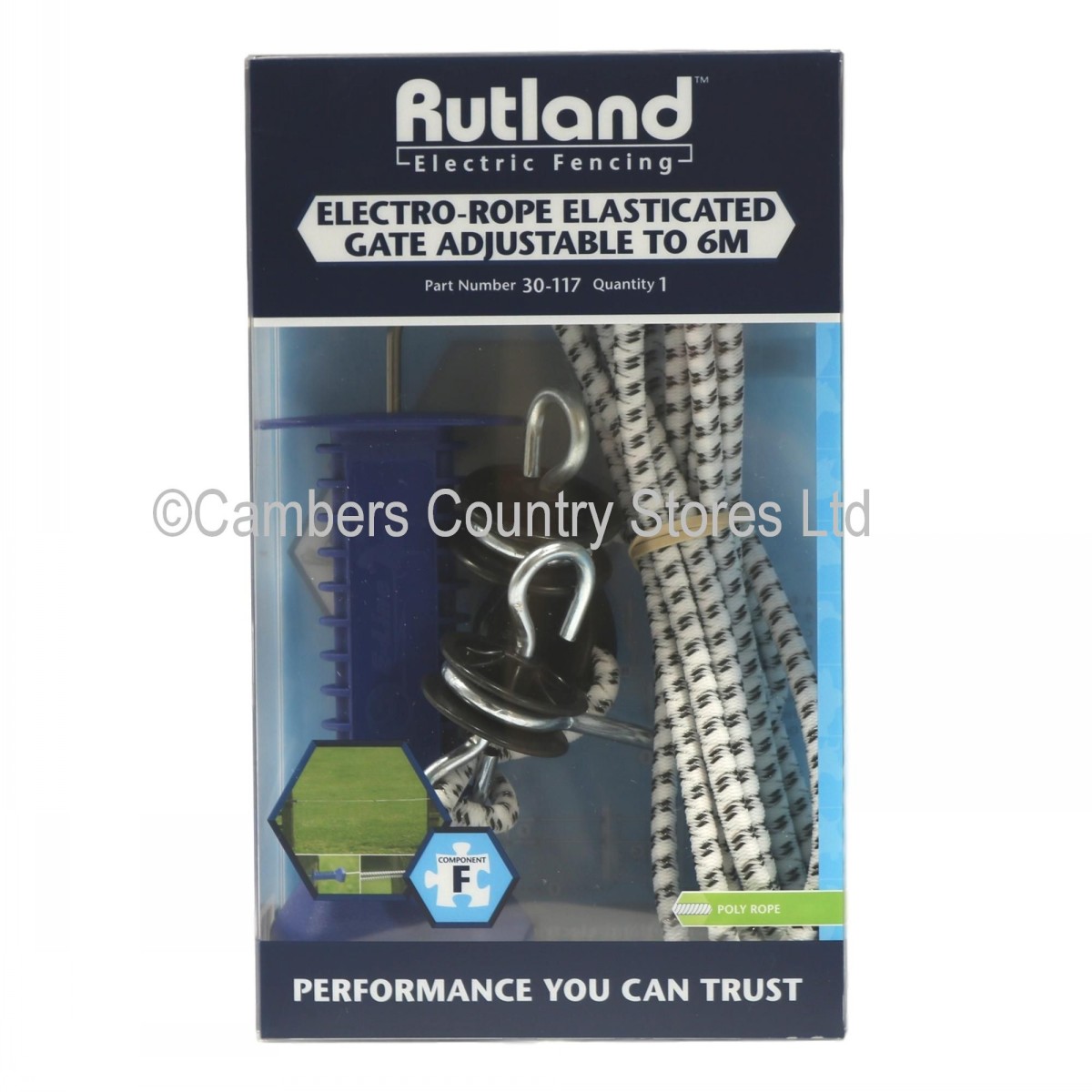 Rutland Electro Rope Elasticated Gate To 6m