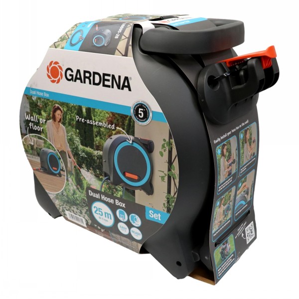 Gardena Dual Hose Box Set 25m - Image 3