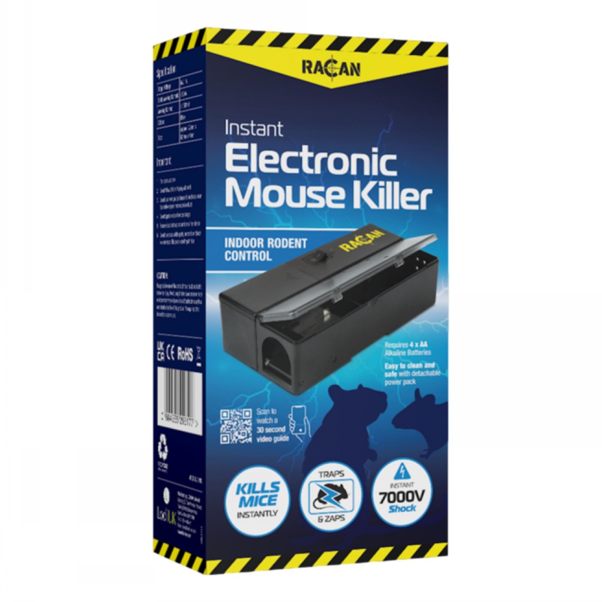 Racan Instant Electronic Mouse Killer Trap - Image 2