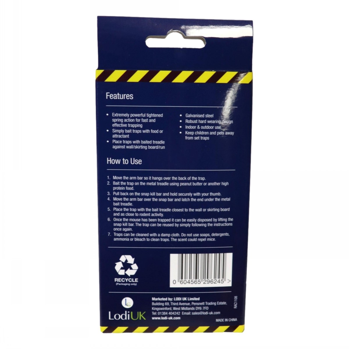 Racan Ultra Metal Trap For Mice - Image 2