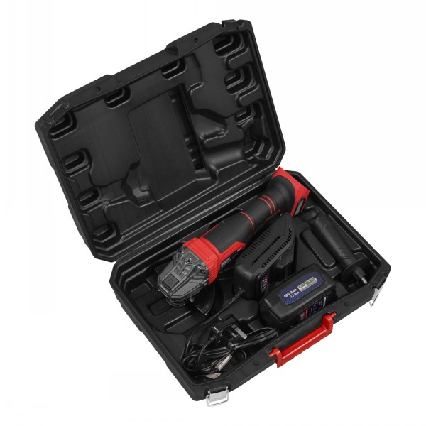 Sealey 18v Cordless Angle Grinder Battery & Charger - Image 4