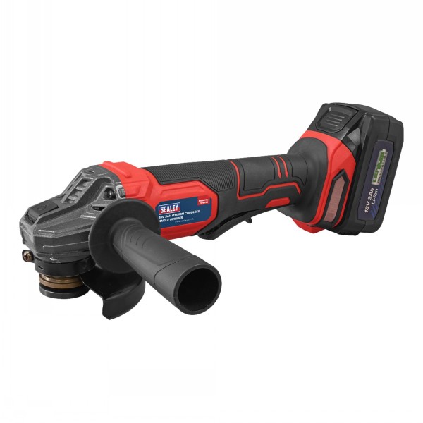 Sealey 18v Cordless Angle Grinder Battery & Charger - Image 5